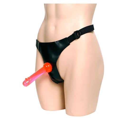 Idealne dildo do strap-ona silikonowe gładkie 18cm